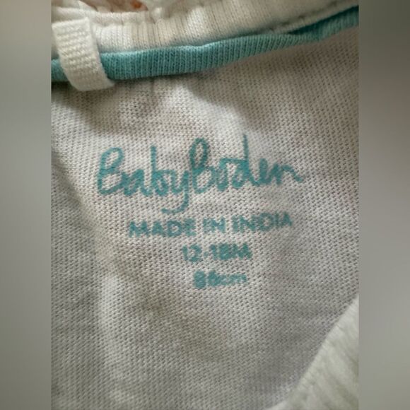 Baby Boden Turtle Top - Picture 3 of 5